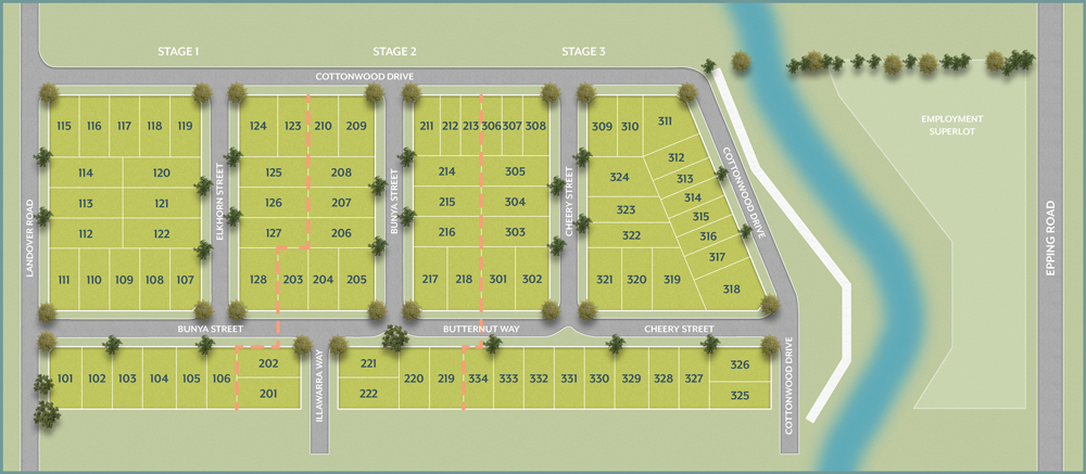 Acacia Village Masterplan